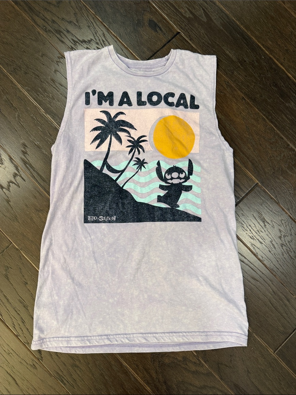 Disney Lavender Stitch Tee